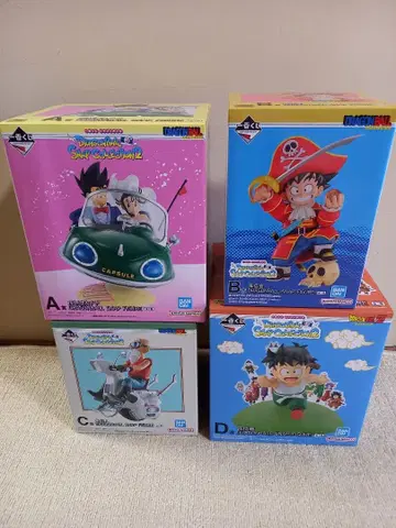 드래곤볼 제일복권 스냅 컬렉션 2 A B C D상