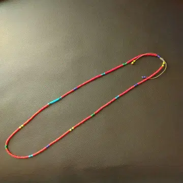 M.COHEN (엠코엔) 비즈 목걸이 새상품급