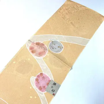 순수 실크 오비 장식 천 실크의 채색 새상품 No.2833