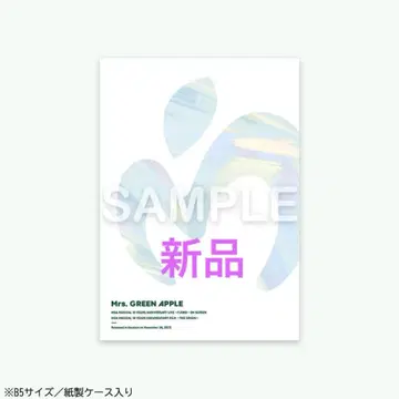 영화 Mrs. GREEN APPLE 미세스 그린 애플 팜플렛