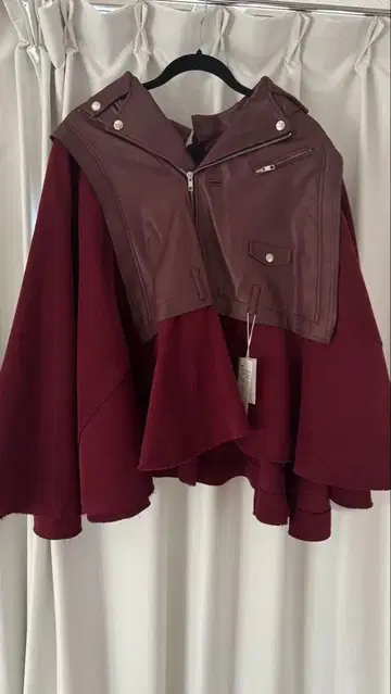 HARE 라이더 랩 콤비 스커트