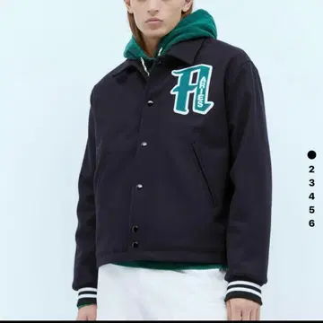 Aries 울 버시티 자켓 사이즈 L