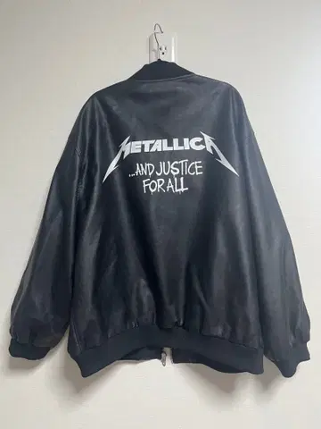 METALLICA MA-1 자켓 3L 블랙