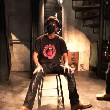 RHCP 기무라 타쿠야 착용 덕 L 사이즈 긴팔 블랙