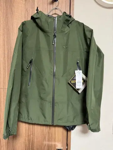 미즈노 고어텍스 B2JEAW1038 카키 마운틴 후드티 M