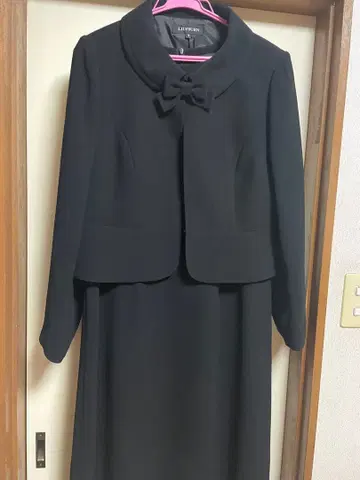 도쿄 소와르 LILYBURN 블랙 포멀 원피스 수트 15 사이즈