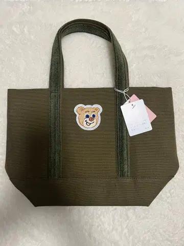 FEILER 페이러 카키 올드 테디 토트백