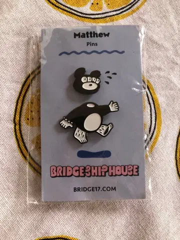 Matthew 핀 배지 BRIDGE SHIP HOUSE