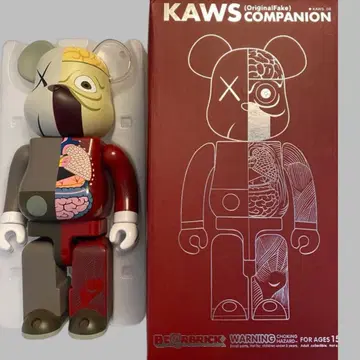 BE@RBRICK KAWS COMPANION 400% 인체 모형