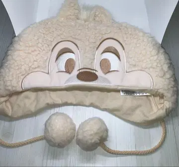 디즈니 칩과 데일 귀도리 모자 폼폼 포함