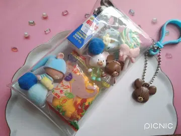 곰돌이 학교 가챠 파우치