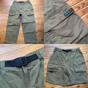 CPCM 카고 팬츠 2WAY 올리브색