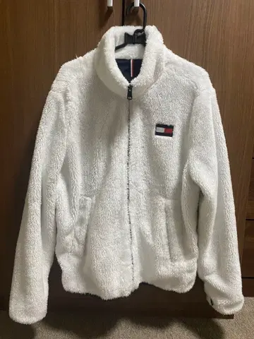 Tommy Hilfiger 보아 자켓 화이트