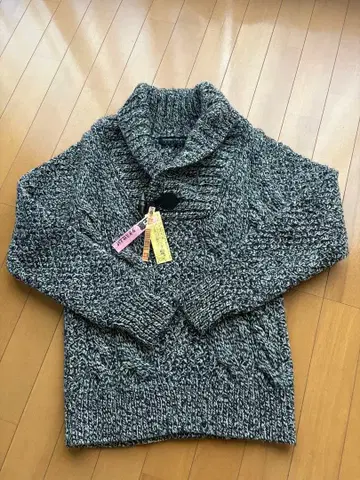 TOMORROWLAND 케이블 짜임 니트 스웨터 그레이