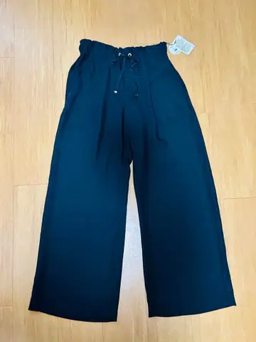 에가오상님 25 블랙 와이드 팬츠와 데님 팬츠 세트