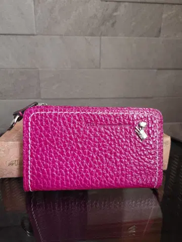 펠레보르사 핑크 접이식 지갑