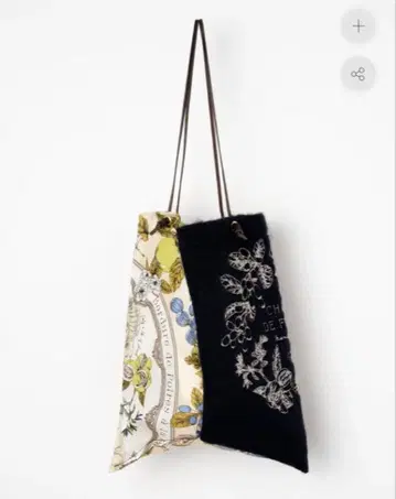 [택 포함 새상품] manipuri 25aw 자수 프린트 토트백