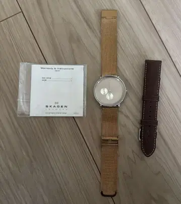 SKAGEN 손목시계 SKW6168 밴딩 포함