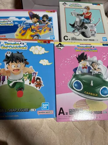 드래곤볼 제일복권 라스트 원상 손오반&비델 피규어