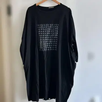 플라보아 튤&도트 원피스 블랙