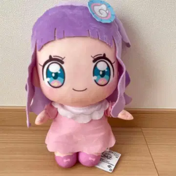 히로걸 스카이! 프리큐어 엄청 큰 봉제 인형 앉아있는 프린세스 엘르쨩