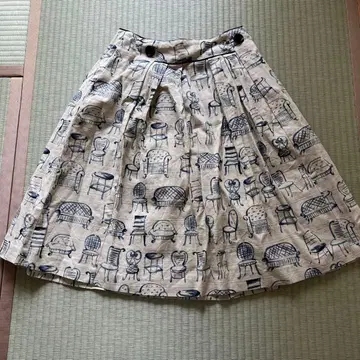 플레어 스커트 성숙 큐트