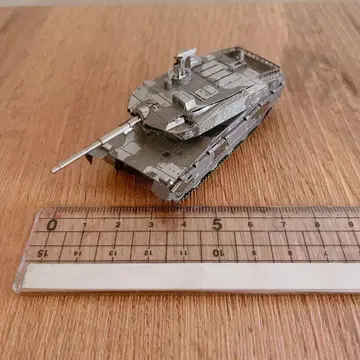 탱크 모형 카모 패턴 1/144 스케일 밀리터리 모형 완성품