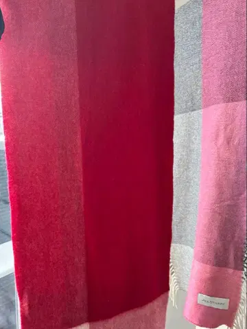 JILLSTUART 스톨 2점 빨간색 핑크 그레이