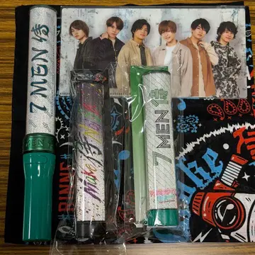 7MEN 응원봉 반다나 굿즈 세트