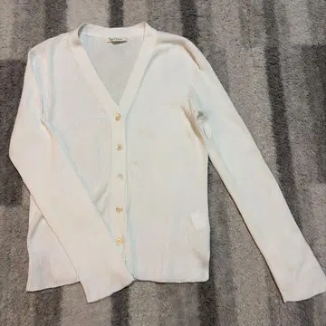 MACPHEE 화이트 가디건