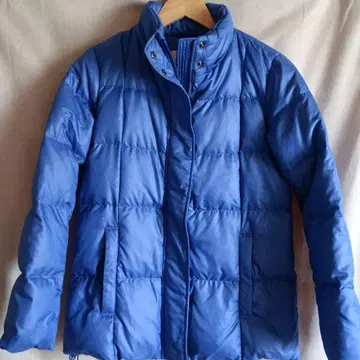파란 프리미엄 다운 자켓 S 사이즈 여성용