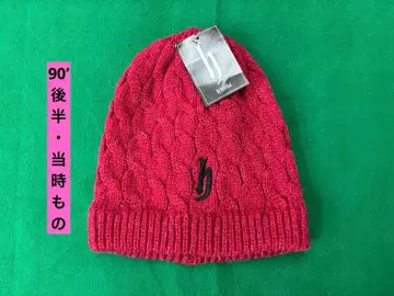 [초레어] 새상품 DJ honda 니트 모자 와인색 가격 인하 불가