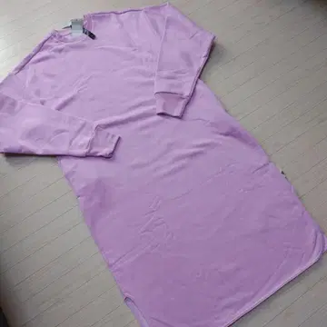 새상품 미사용 M 원피스 속기모 긴팔