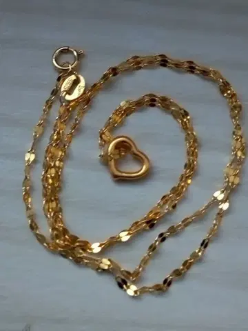 하트 모양 펜던트 목걸이