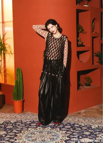 새상품 AMBERGLEAM 오버 사이즈 팬츠 Oversized Pants