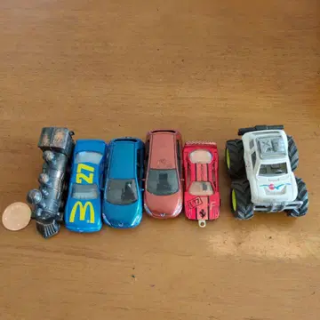미니카 6대 세트 맥도날드 로고 포함