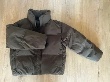 UNIQLO U 패디드 볼륨 자켓 올리브 L