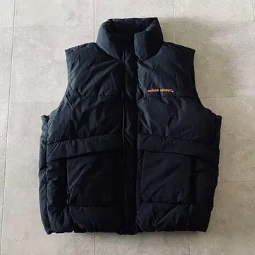 miihns closet 254AW 패디드 숏 베스트 LL 블랙