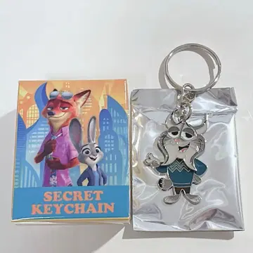 디즈니 스토어 시크릿 키링 주토피아 2 파우버트 3
