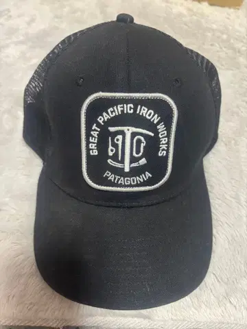 Patagonia 메쉬 캡 블랙