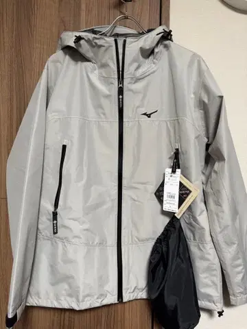 미즈노 고어텍스 마운틴 후드티 XL 메탈 그레이