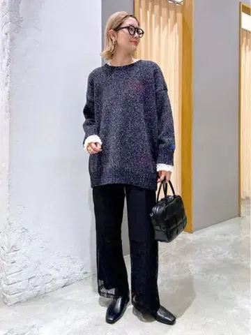 렙심 3게이지 손그림풍 풀오버