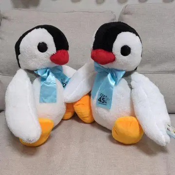 핑구 GRAN+봉제 인형 45th Anniversary 핑가 2체