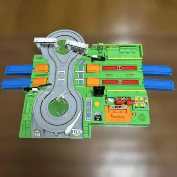 프라레일 토미카와 놀자! DX 건널목 스테이션 작동 확인 완료