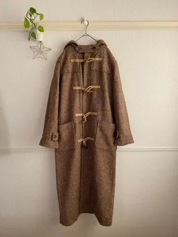 랄프 로렌 [ 11 ] 90년 롱 더플 코트 울 100%