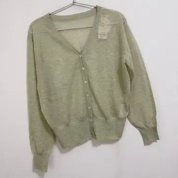 센스 오브 플레이스 바이 어반 리서치 시어 멜란지 라메 가디건