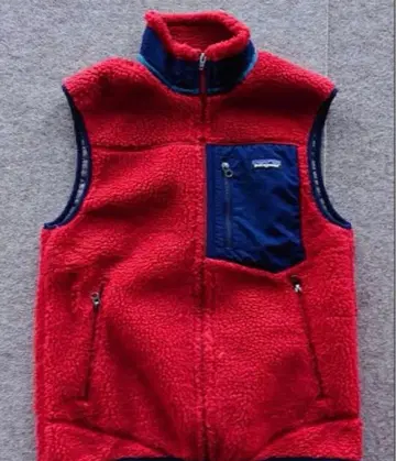 Patagonia 레트로x 플리스 베스트 S 사이즈 레드