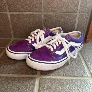 vans 보라색 스니커즈