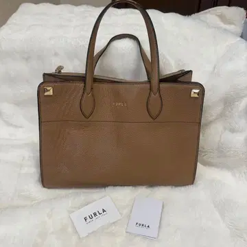 FURLA 가죽 비즈니스 토트백