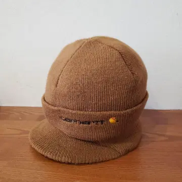 carhartt 칼하트 니트 모자 비니 챙 부착 바이저